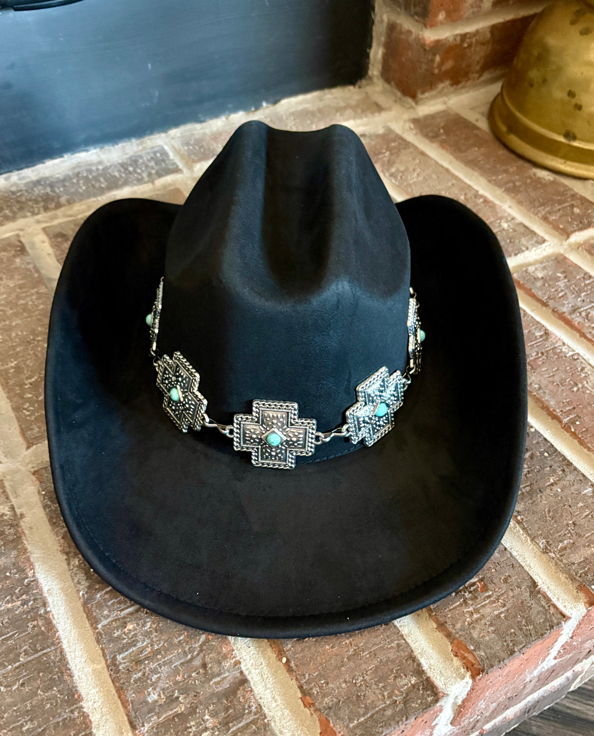 Encore Curved Brim Cowgirl Hat with Headband