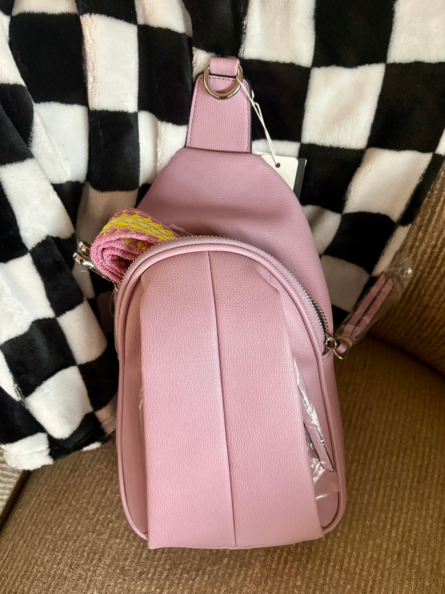 Lavender Sling Backpack