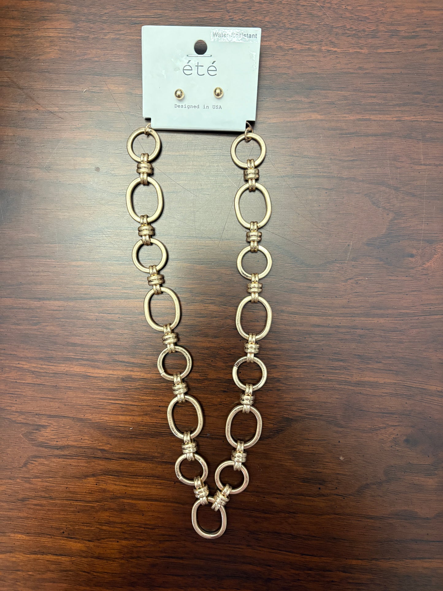 Chunky Gold Chain Necklace