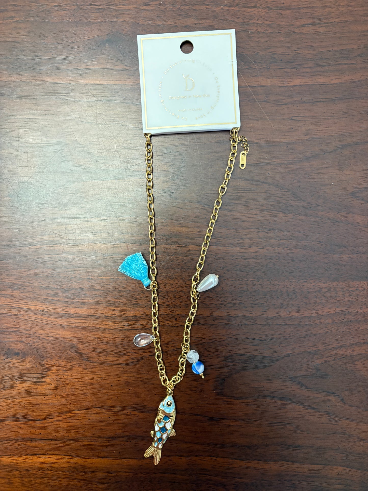Fish Charm Necklace