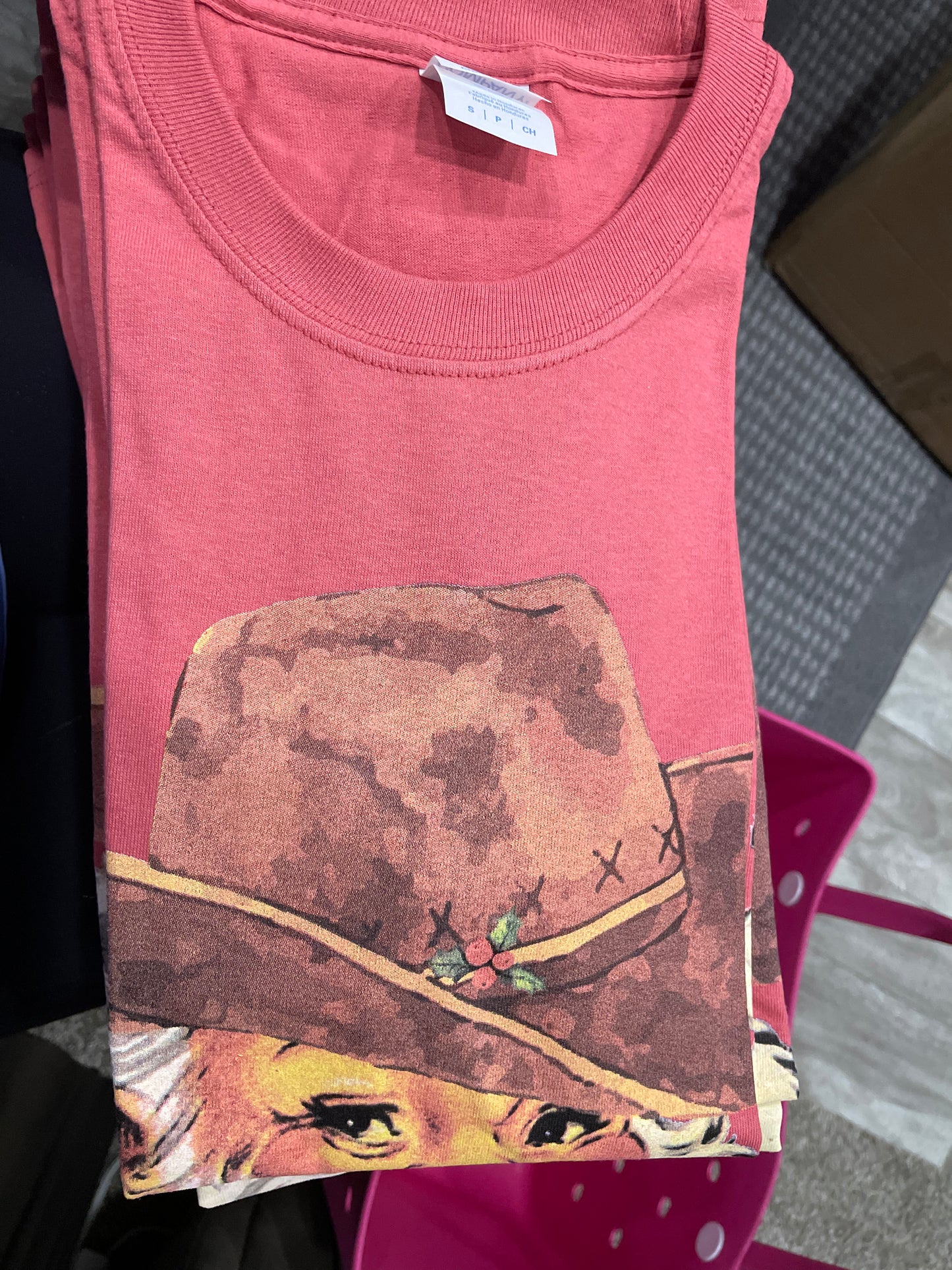 Cowboy Christmas Santa Graphic Tee