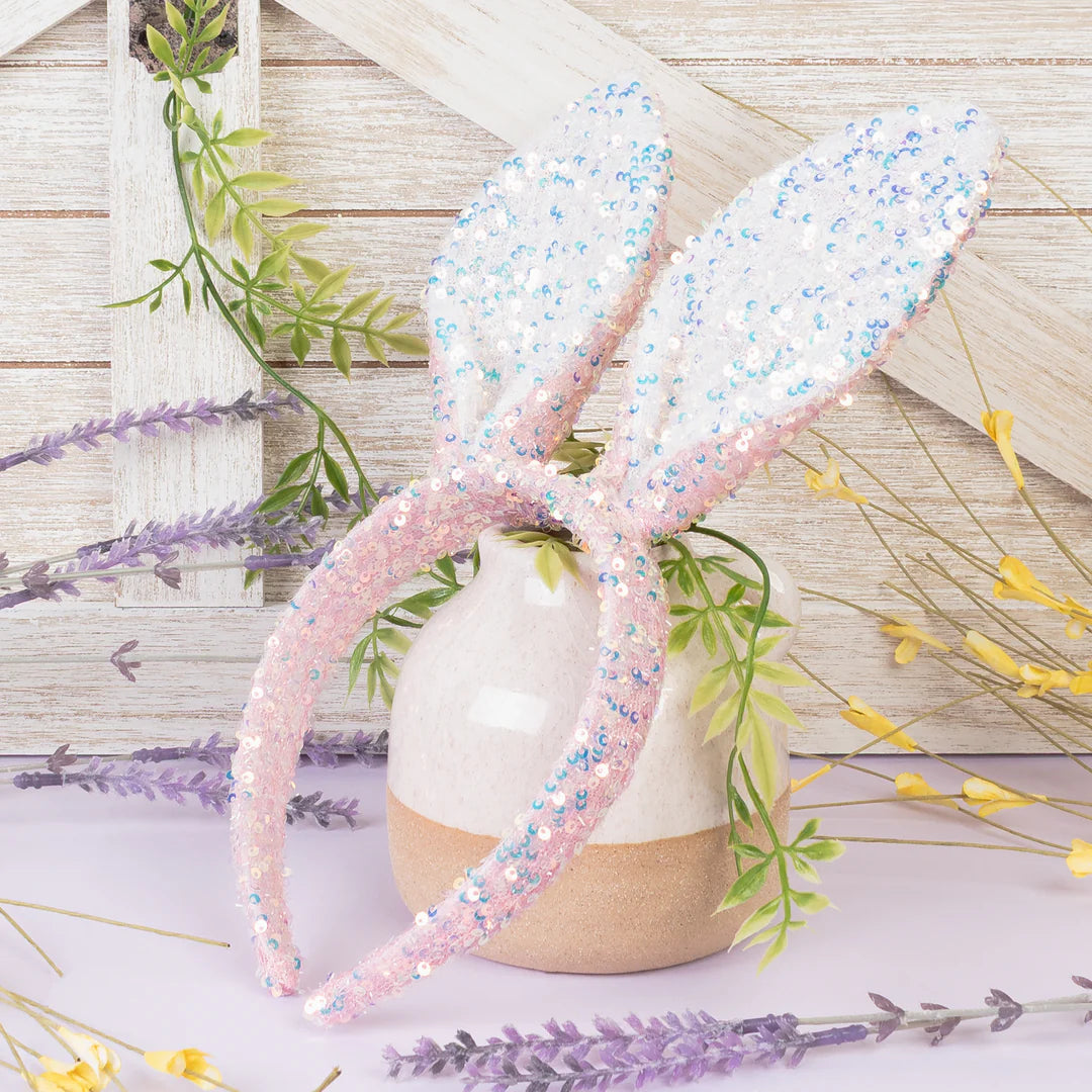 Sparkly Bunny Ears Headband