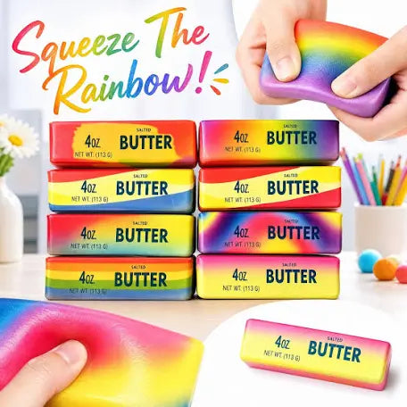 Rainbow Butter Squishy