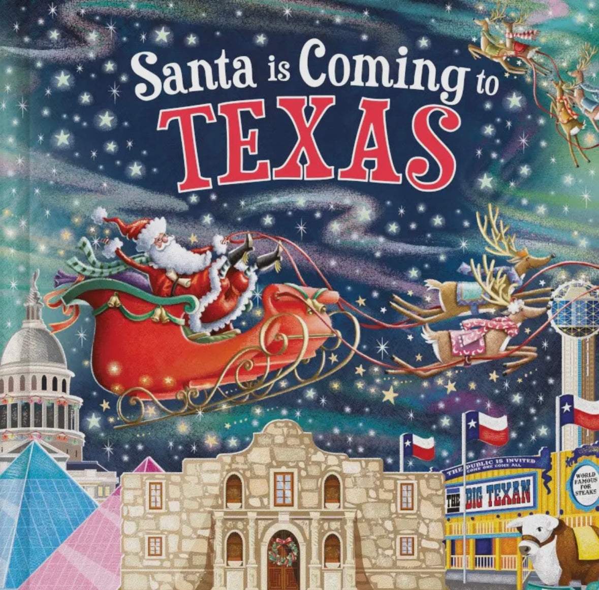 Santa Is Coming To Texas book