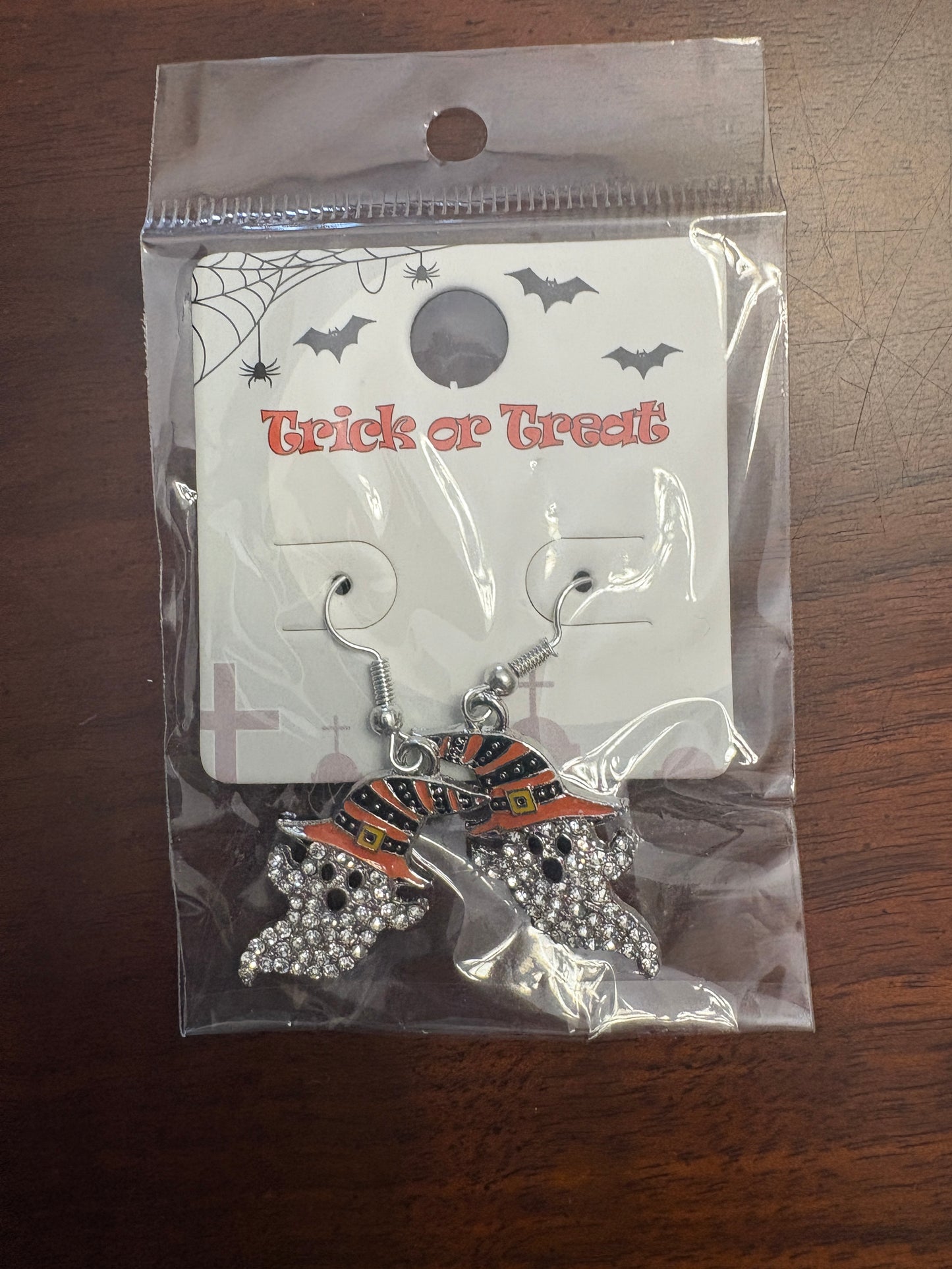 Trick or Treat Halloween Dangle Earrings