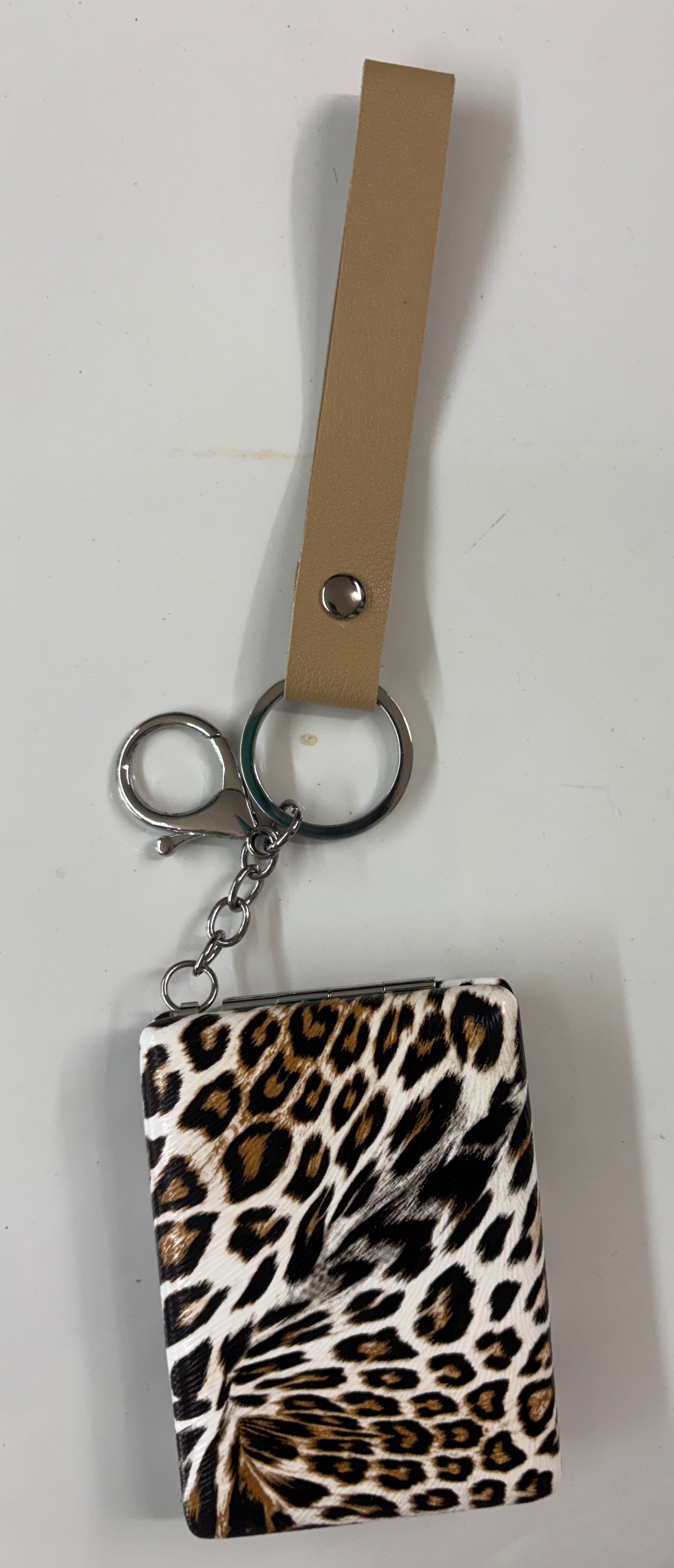 Animal Print Compact Mirror
