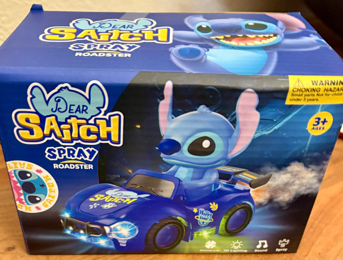 Stitch Spray Car