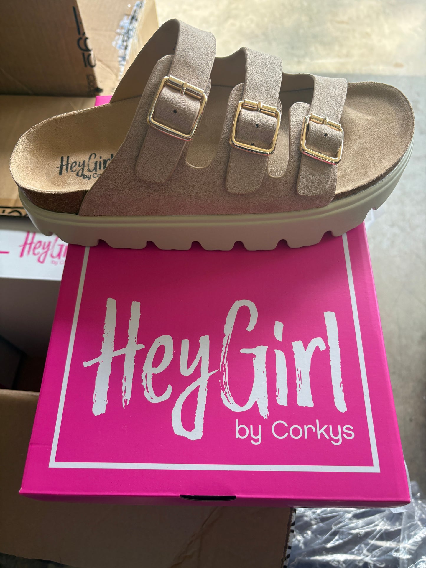 Corky’s “Three’s Company” Sandals