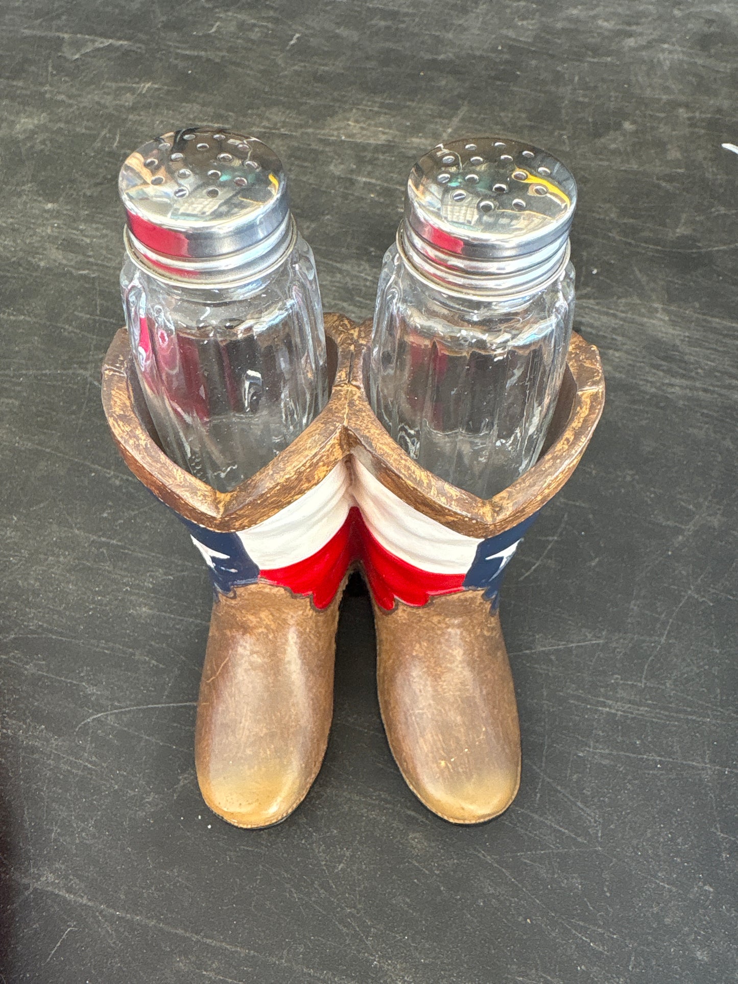 Texas Flag Sal & Pepper Shakers