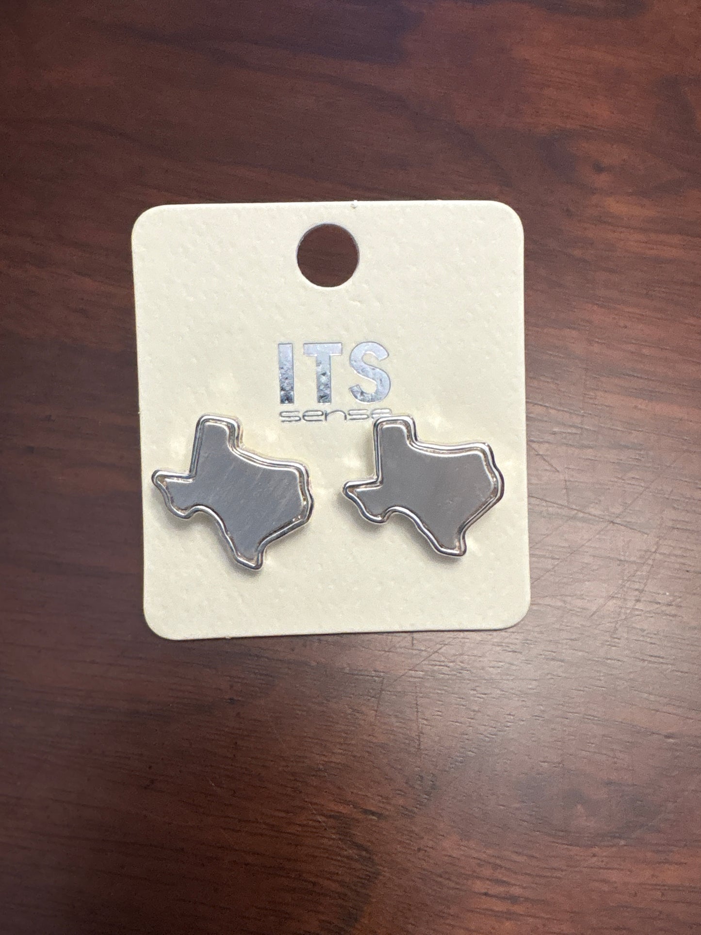 Texas Stud Earrings - Silver or Gold color