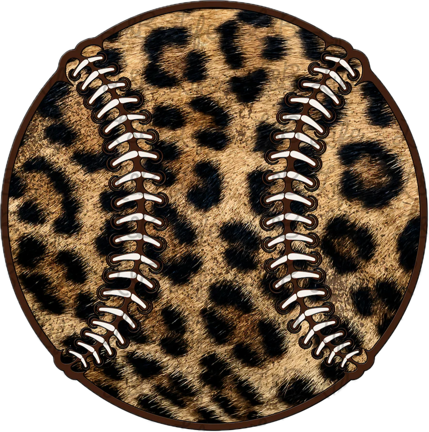 Leopard Baseball Graphic tee