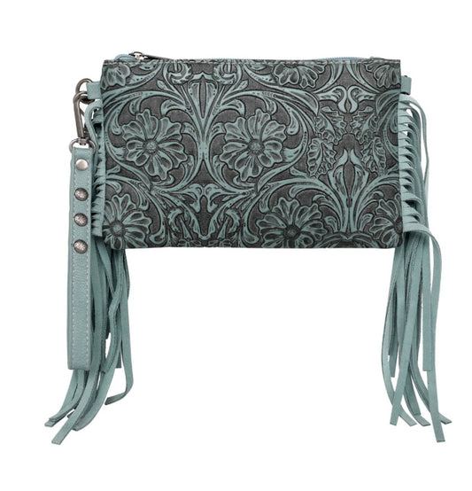 Montana West Floral Printed Crossbody Clutch