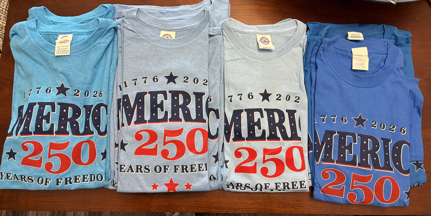 America 250 T-shirts