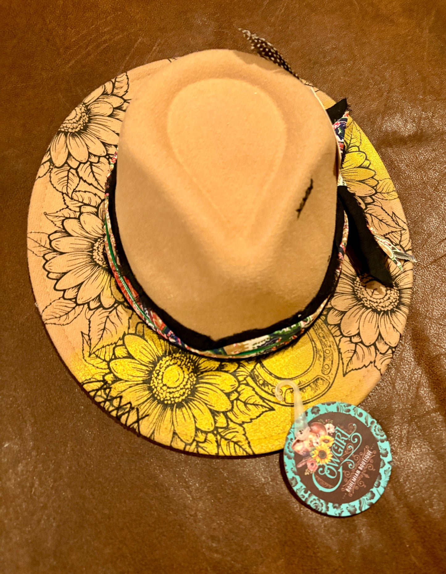 Novelty Cowgirl Western Flair Hat Assortment- 12/Pack