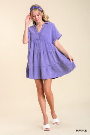 Purple Umgee Dress