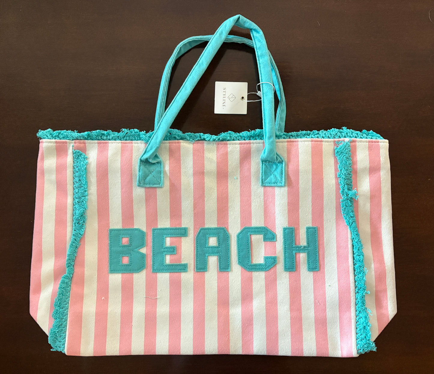 Canvas “Beach” Tote Bag