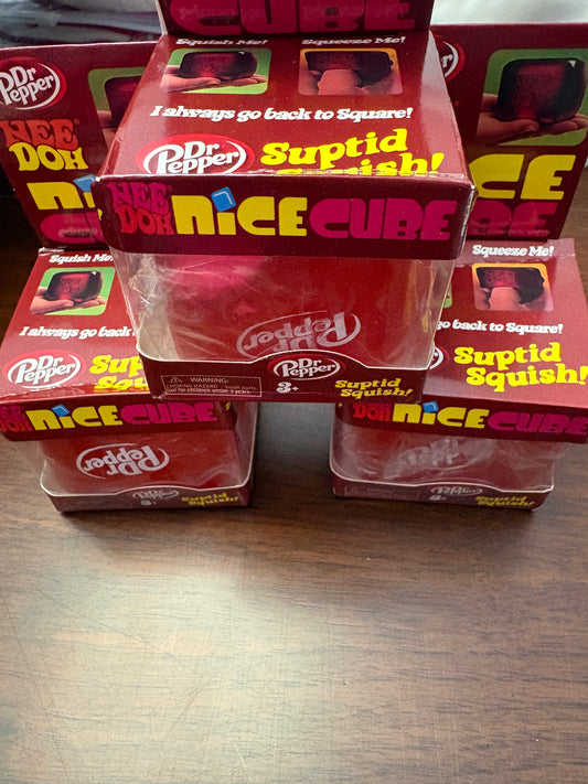 NeeDoh Nice Cube “Dr Pepper” Squishy Toy