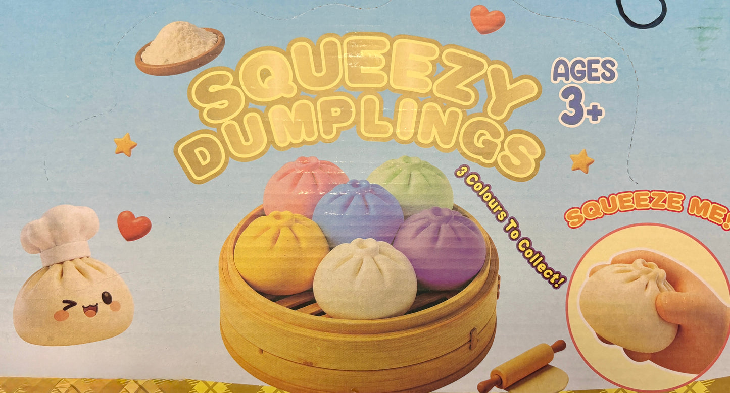Glitter Squeezy Dumpling Toy