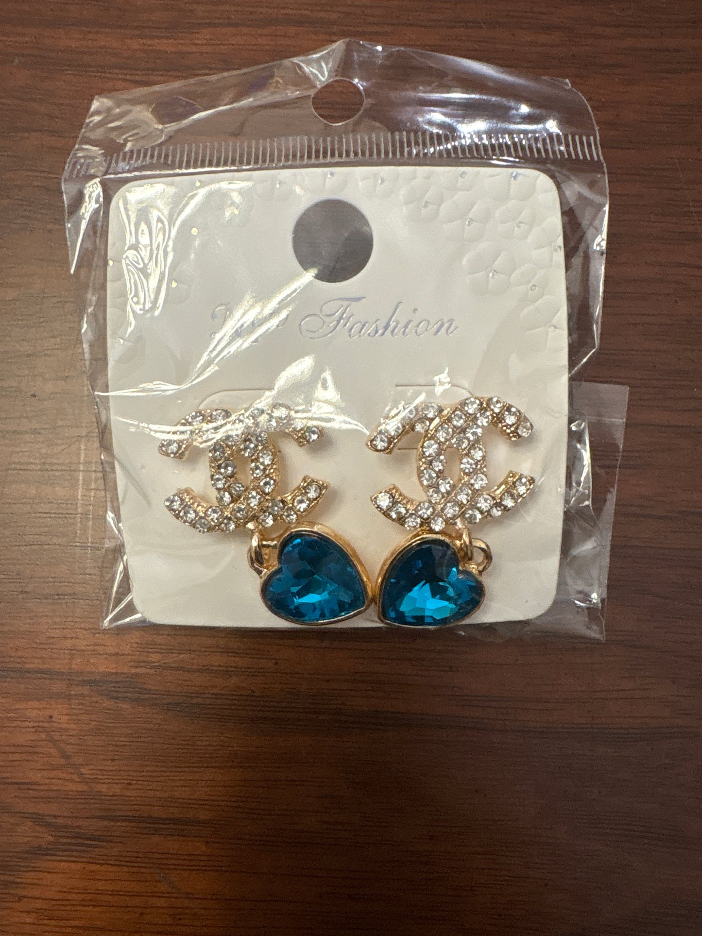 Chanel Earring with hearts