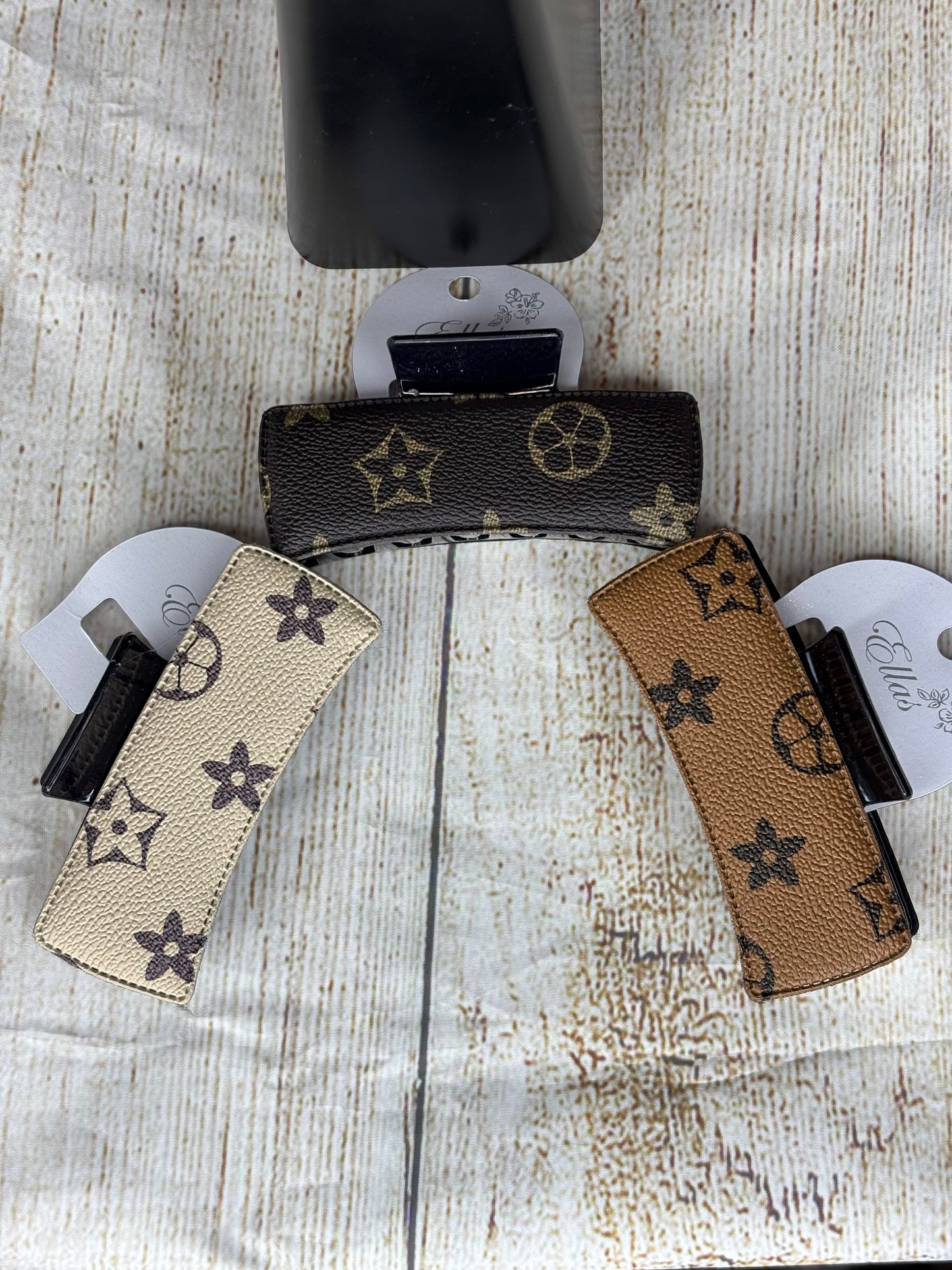 LV Hair Clip
