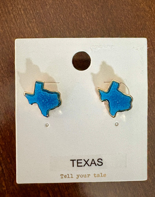 Turquoise Texas Studs