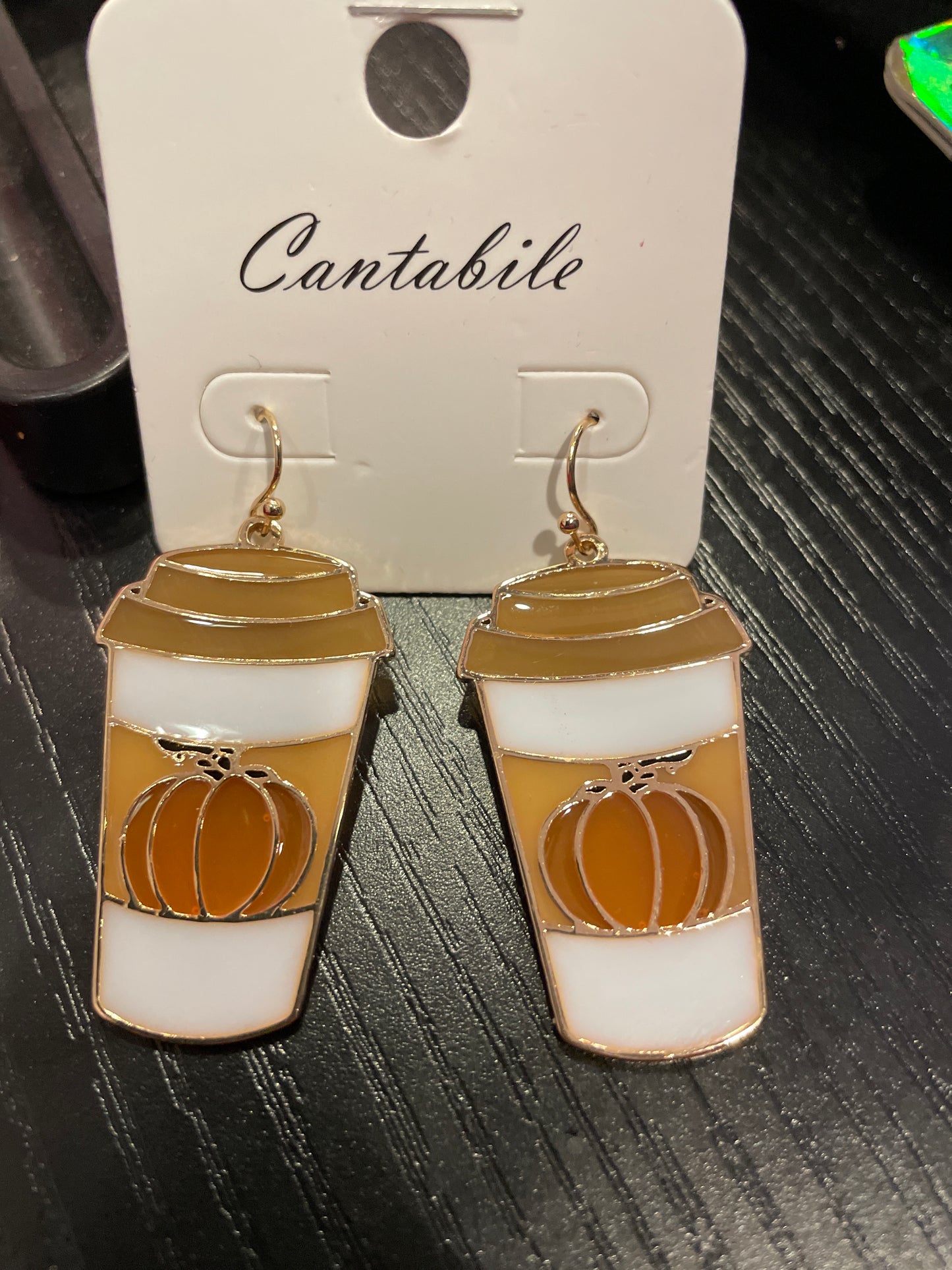 Pumpkin Spice Earrings