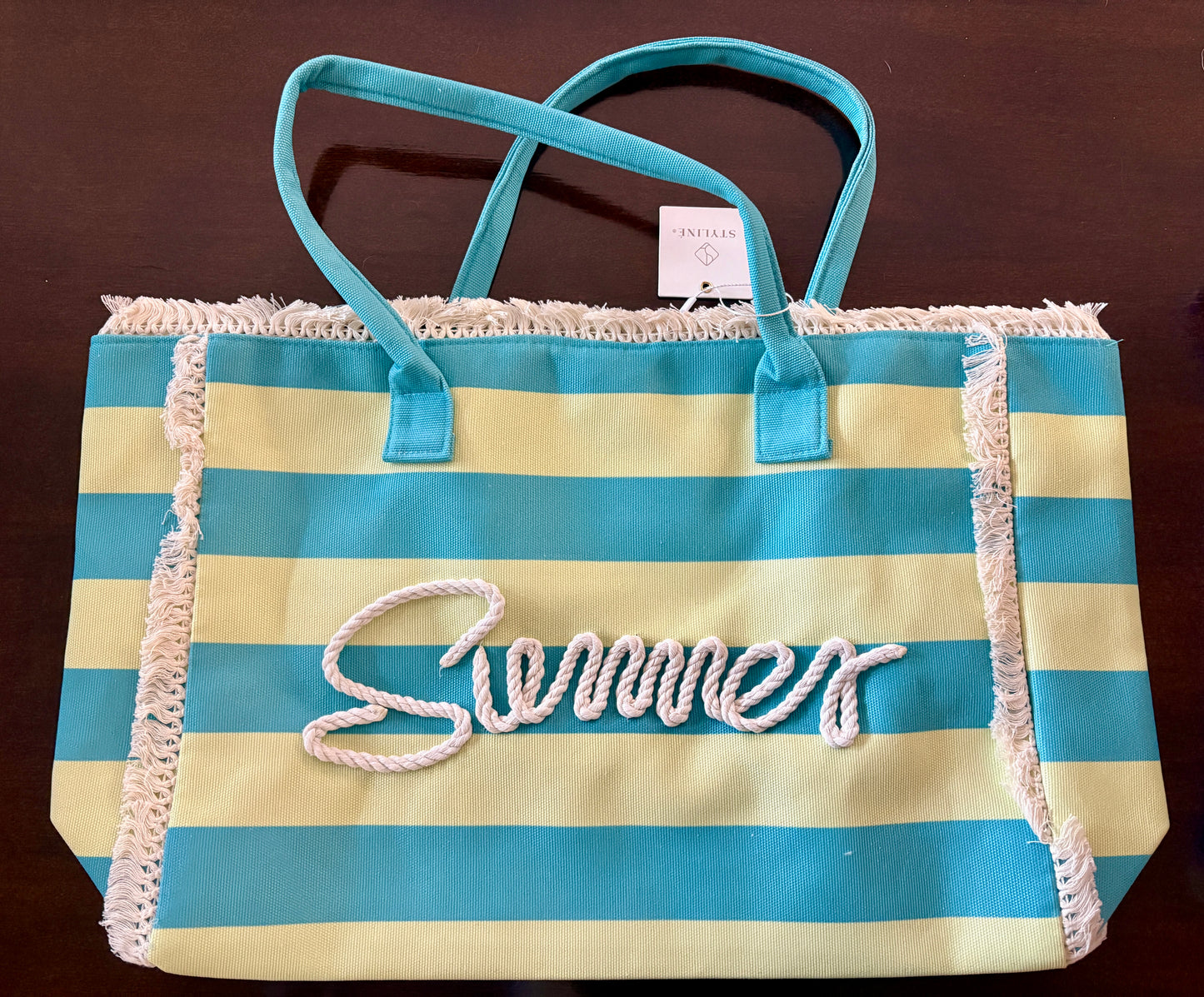 Canvas “Summer” Tote Bag