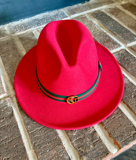 Christmas Cowgirl Hat