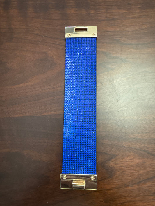 Blue Rhinestone Bracelet
