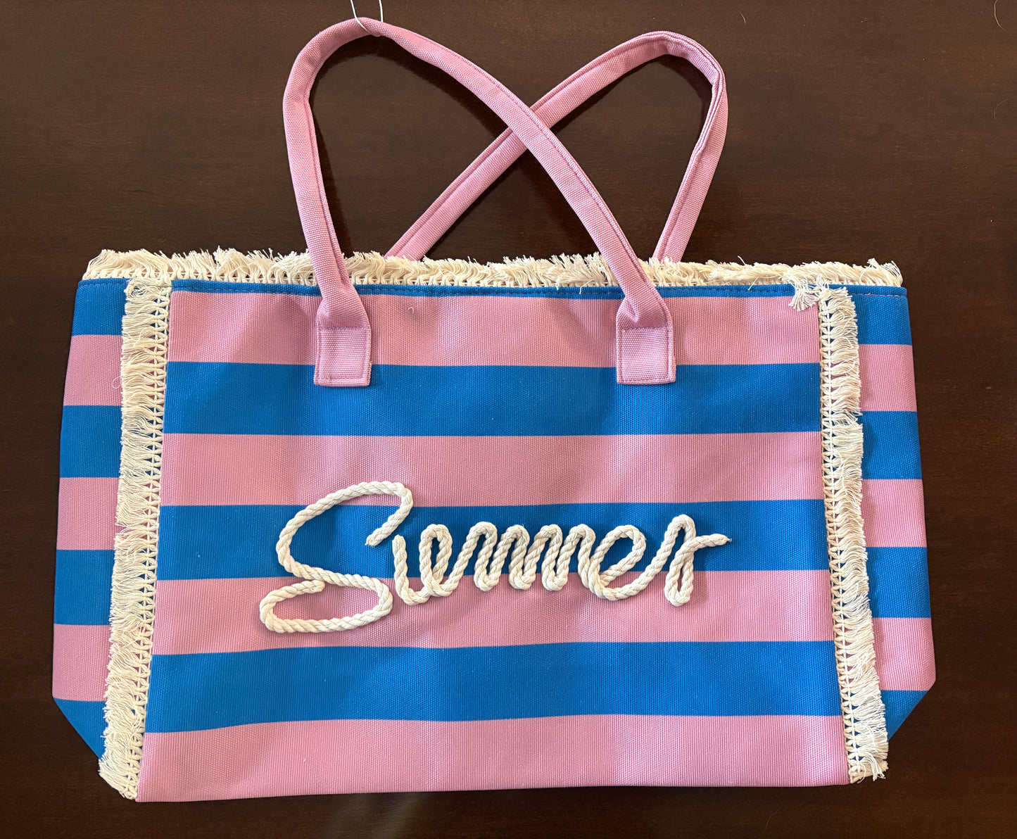 Canvas “Summer” Tote Bag