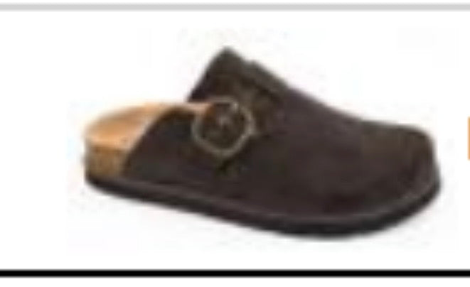 Corky’s “Distracted” Chocolate Faux Suede Shoes