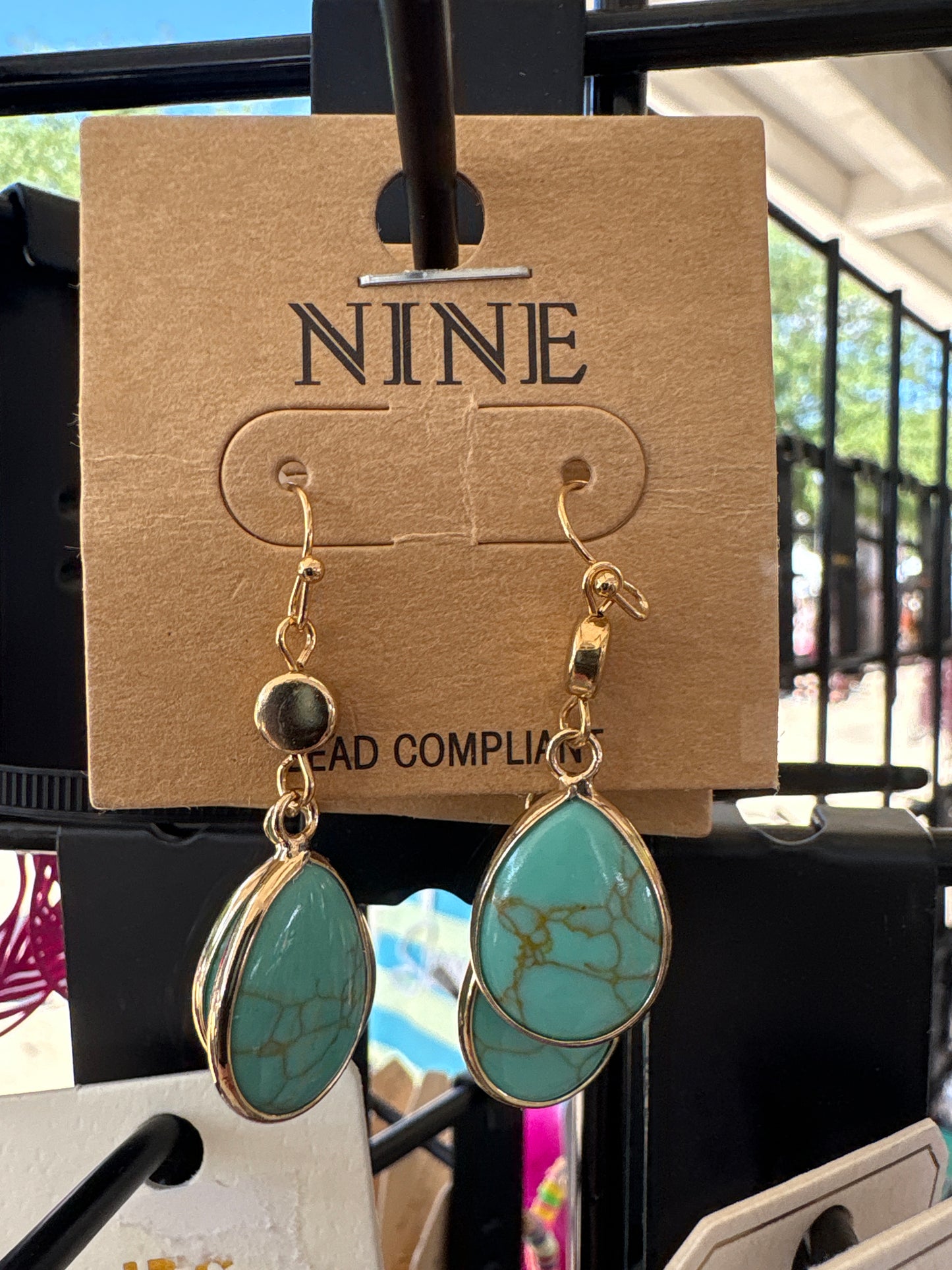 Turquoise Dangle Earrings