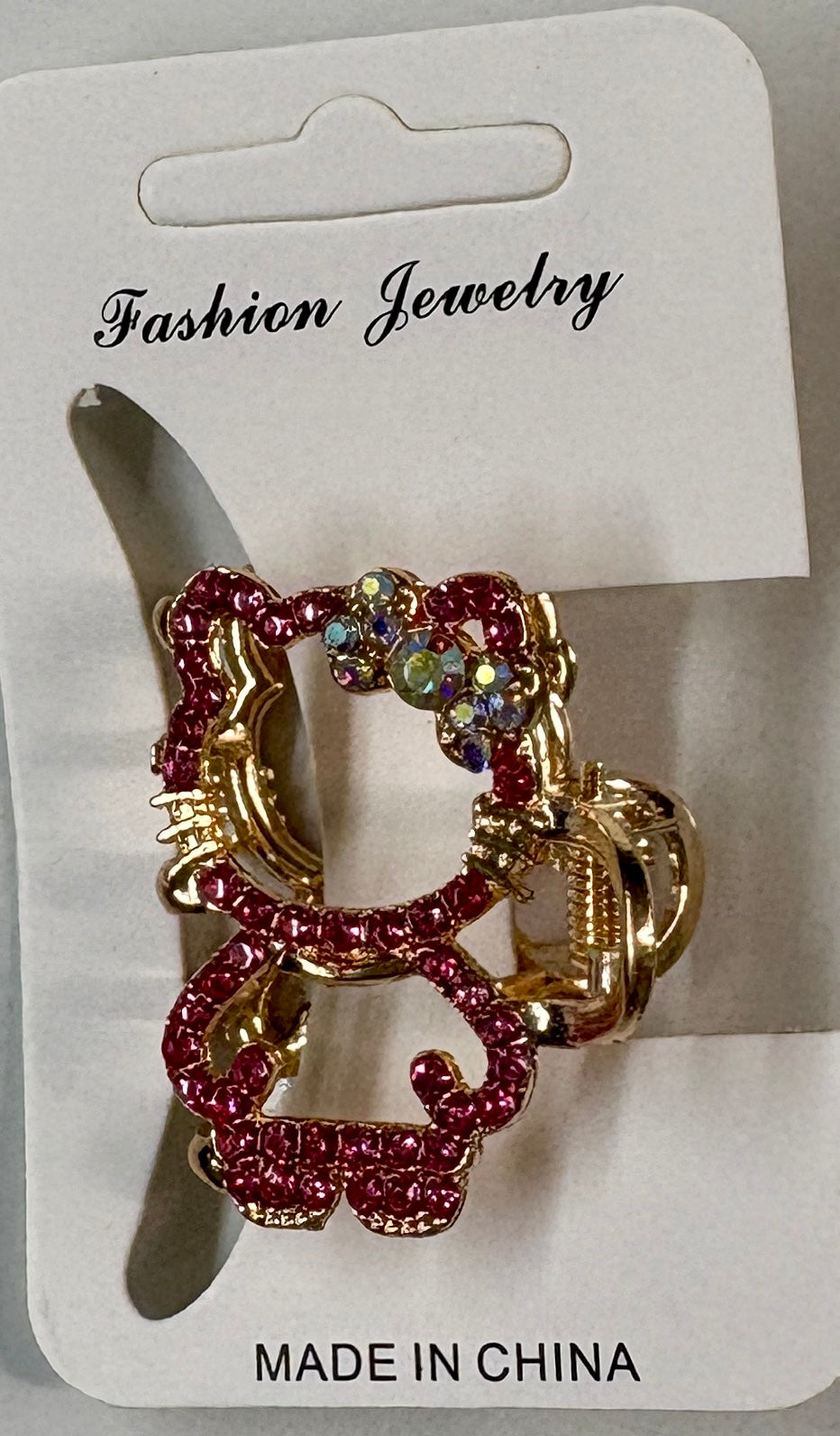 Hello Kitty Rhinestone Hair Clip