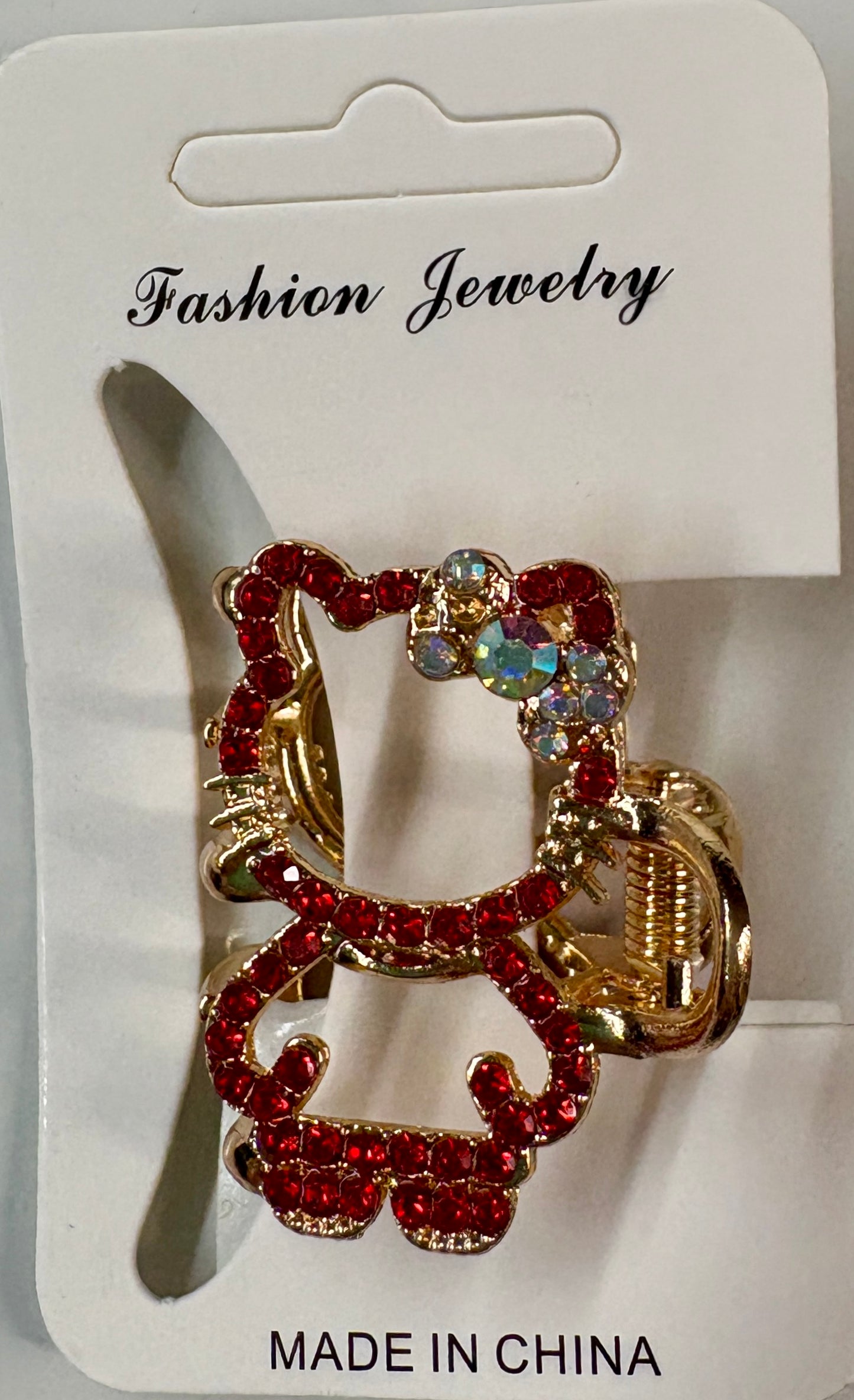 Hello Kitty Rhinestone Hair Clip