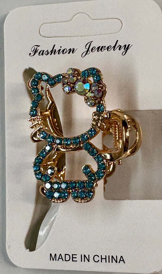 Hello Kitty Rhinestone Hair Clip