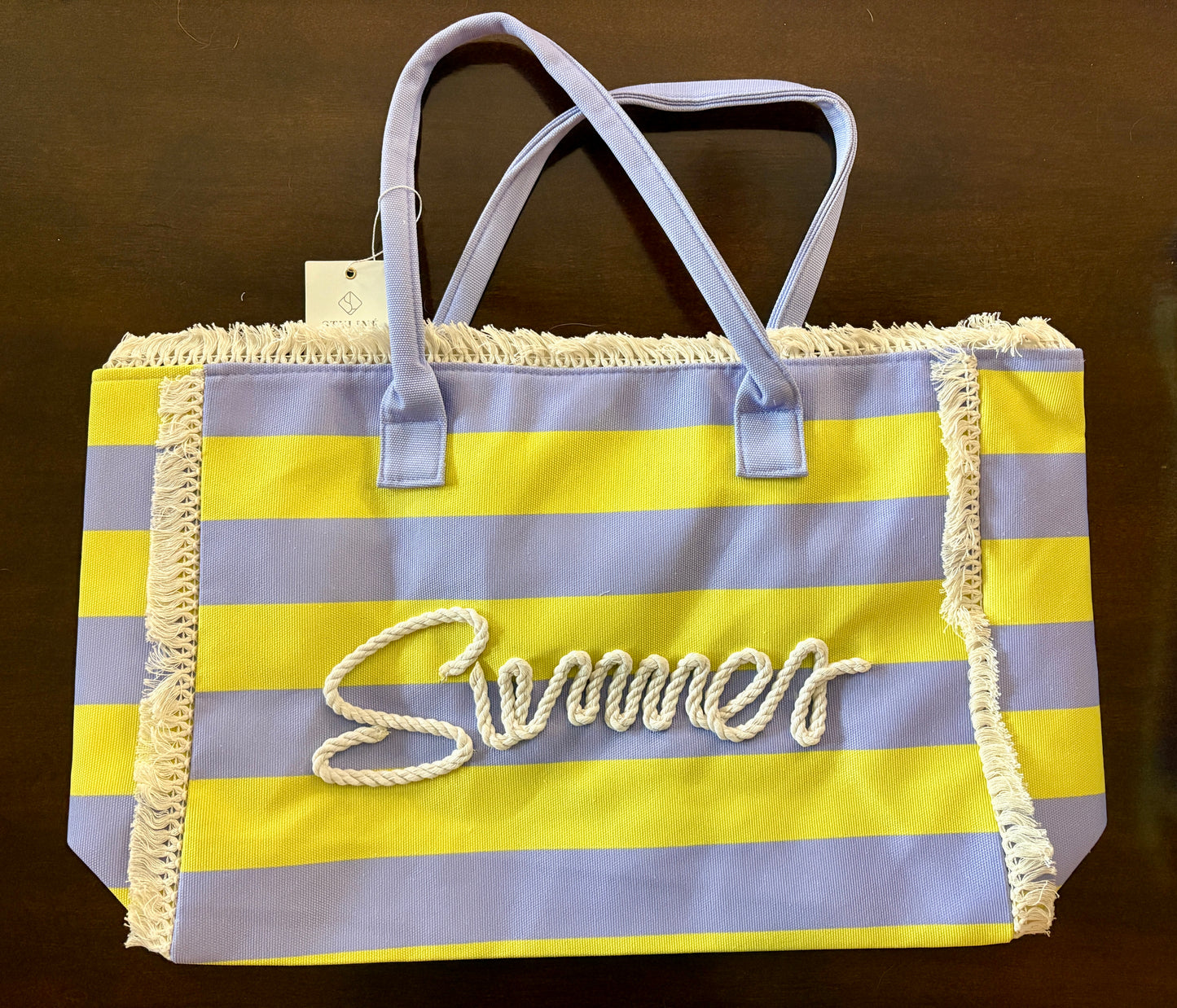 Canvas “Summer” Tote Bag