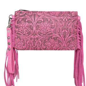 Montana West Floral Printed Crossbody Clutch