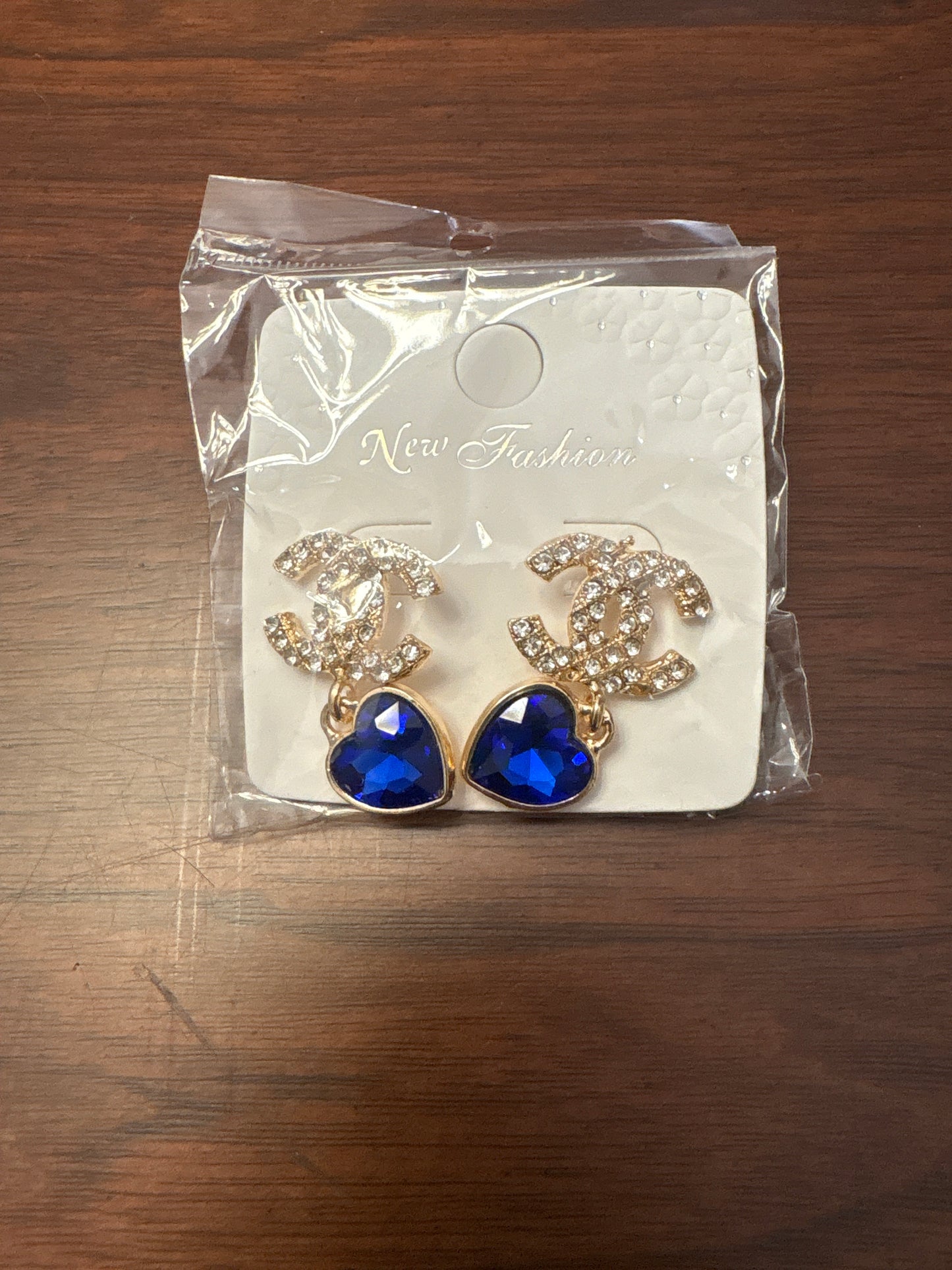 Chanel Earring with hearts