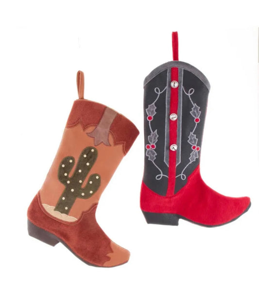 Western Cowboy Boot Stockings