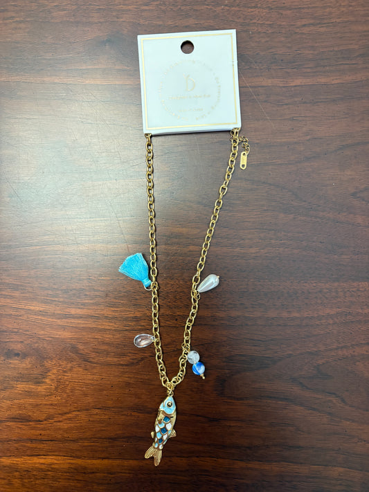 Fish Charm Necklace