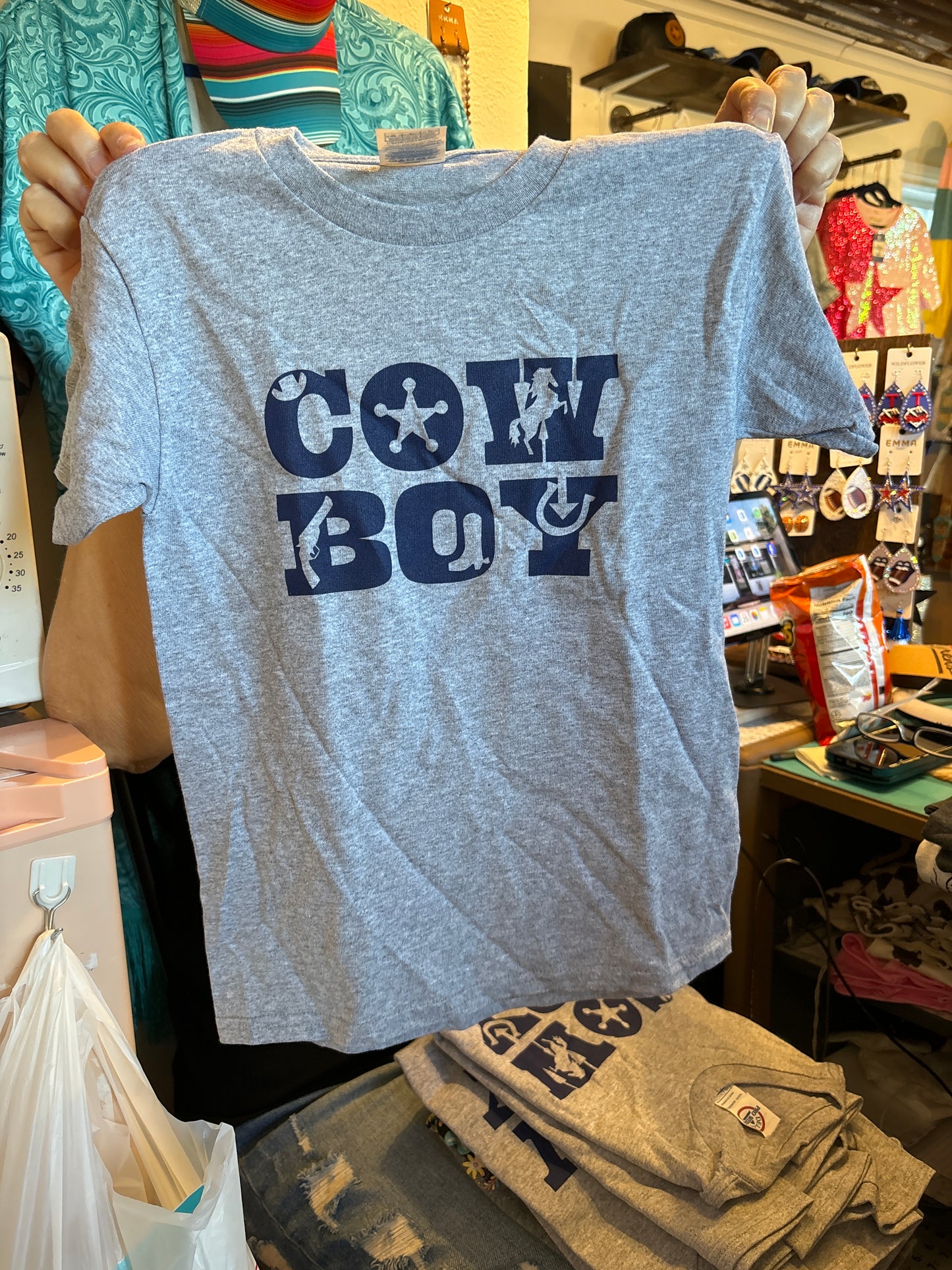 Children’s Cow Boy Tee