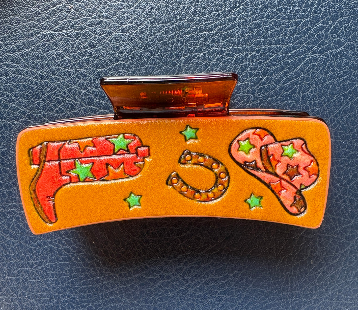 Country Design Hair Clip