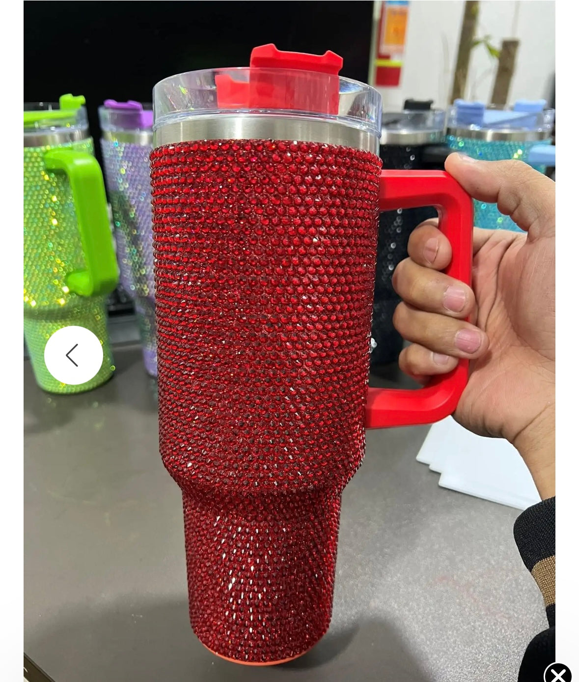 Rhinestone 40oz Tumbler