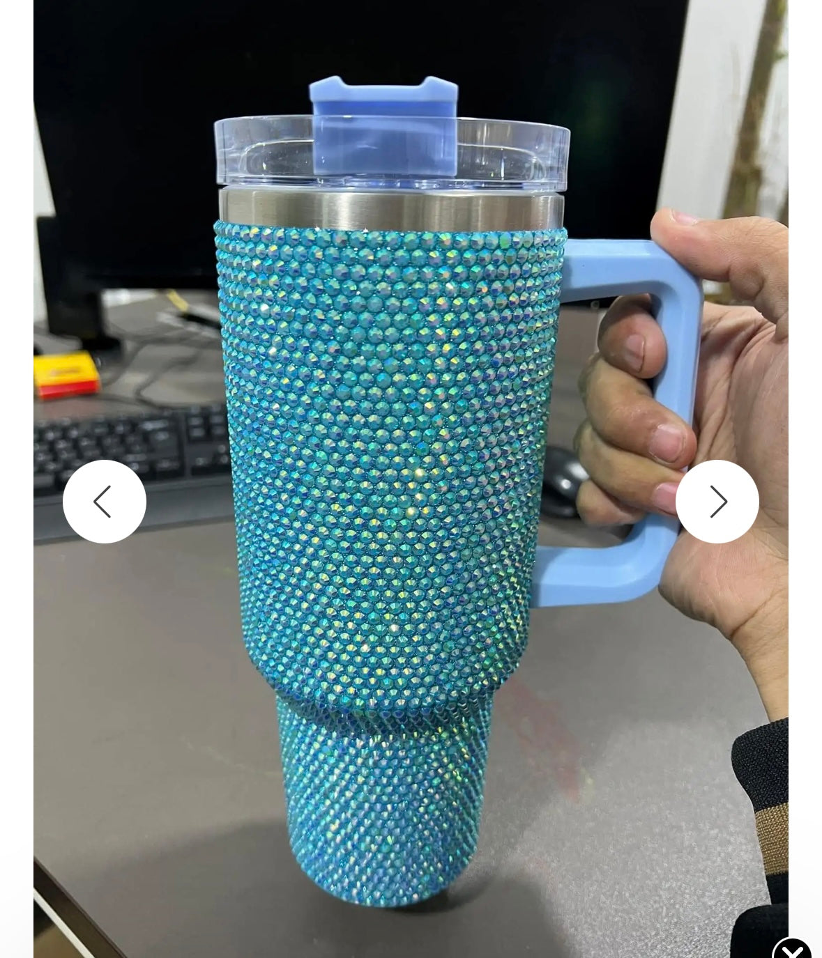 Rhinestone 40oz Tumbler