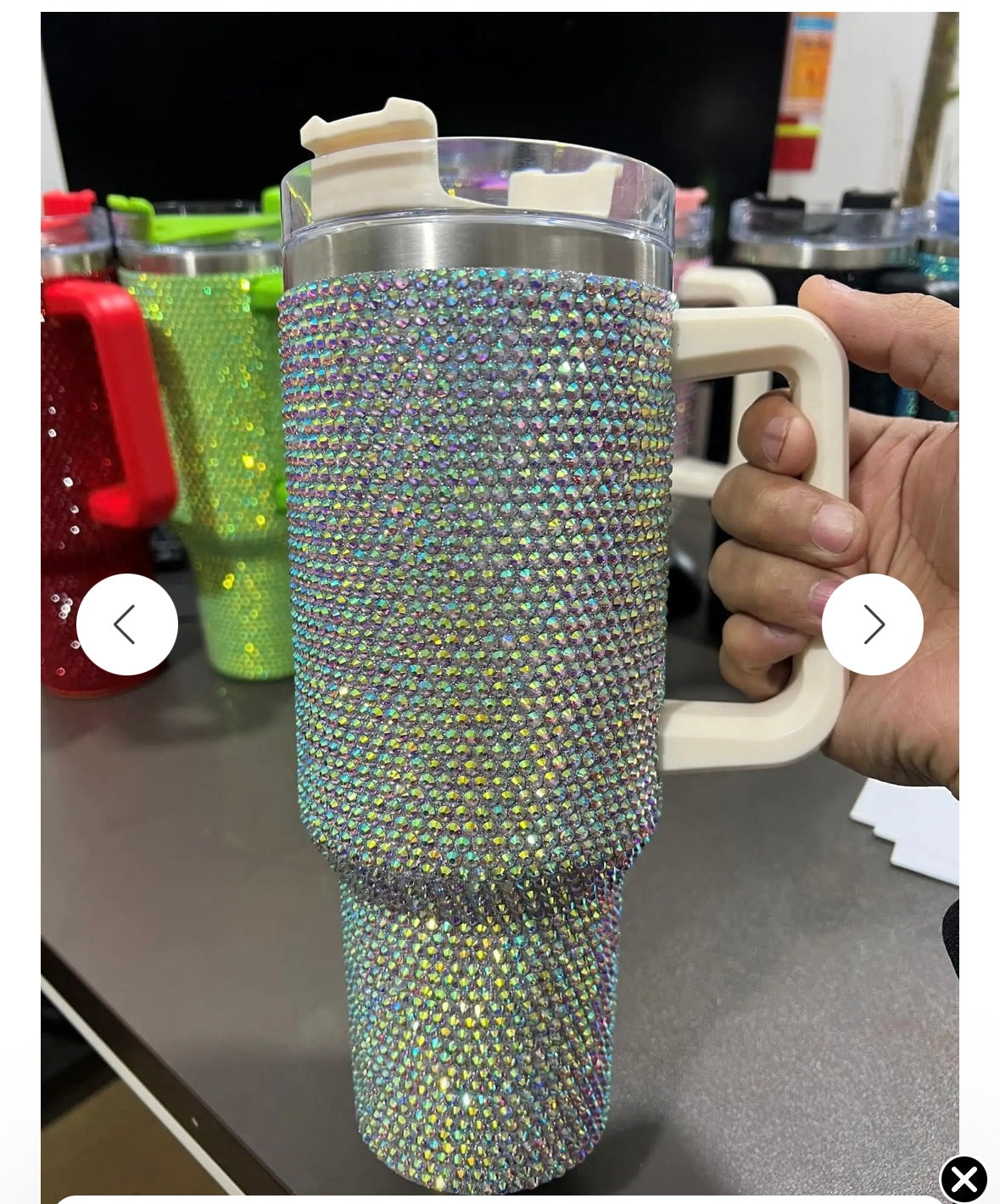 Rhinestone 40oz Tumbler