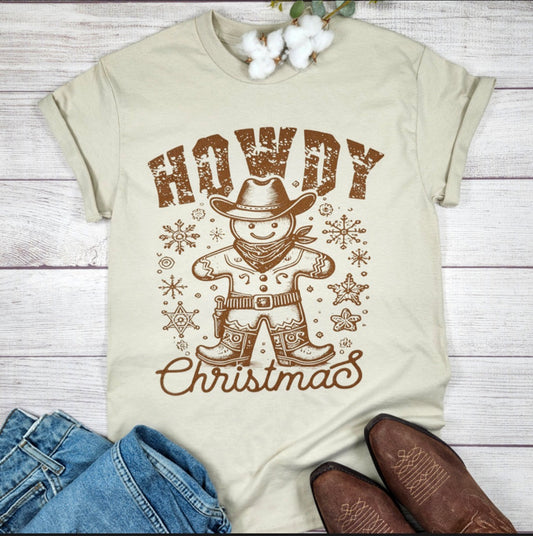 Howdy Christmas Graphic Tee