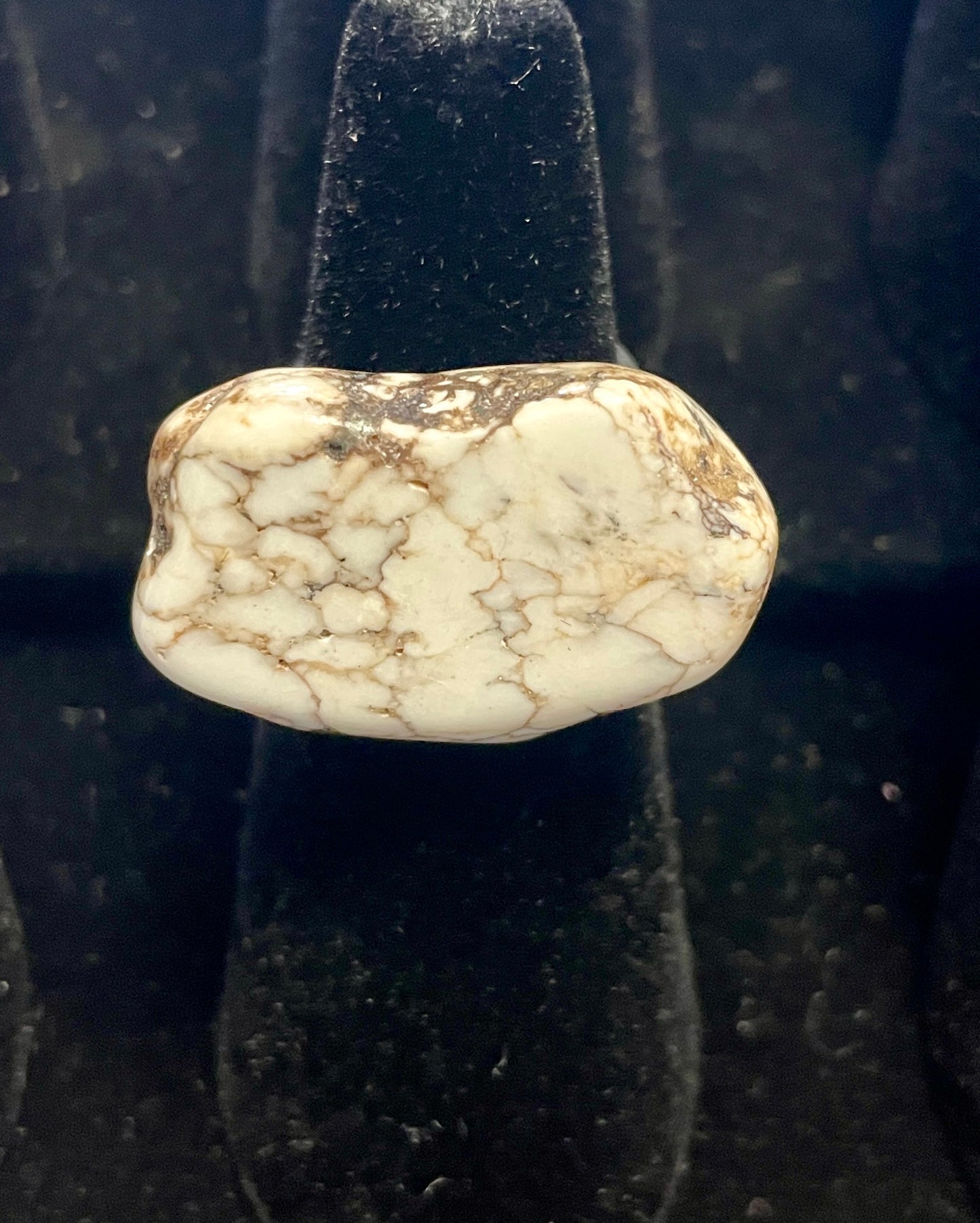 White Stone Ring