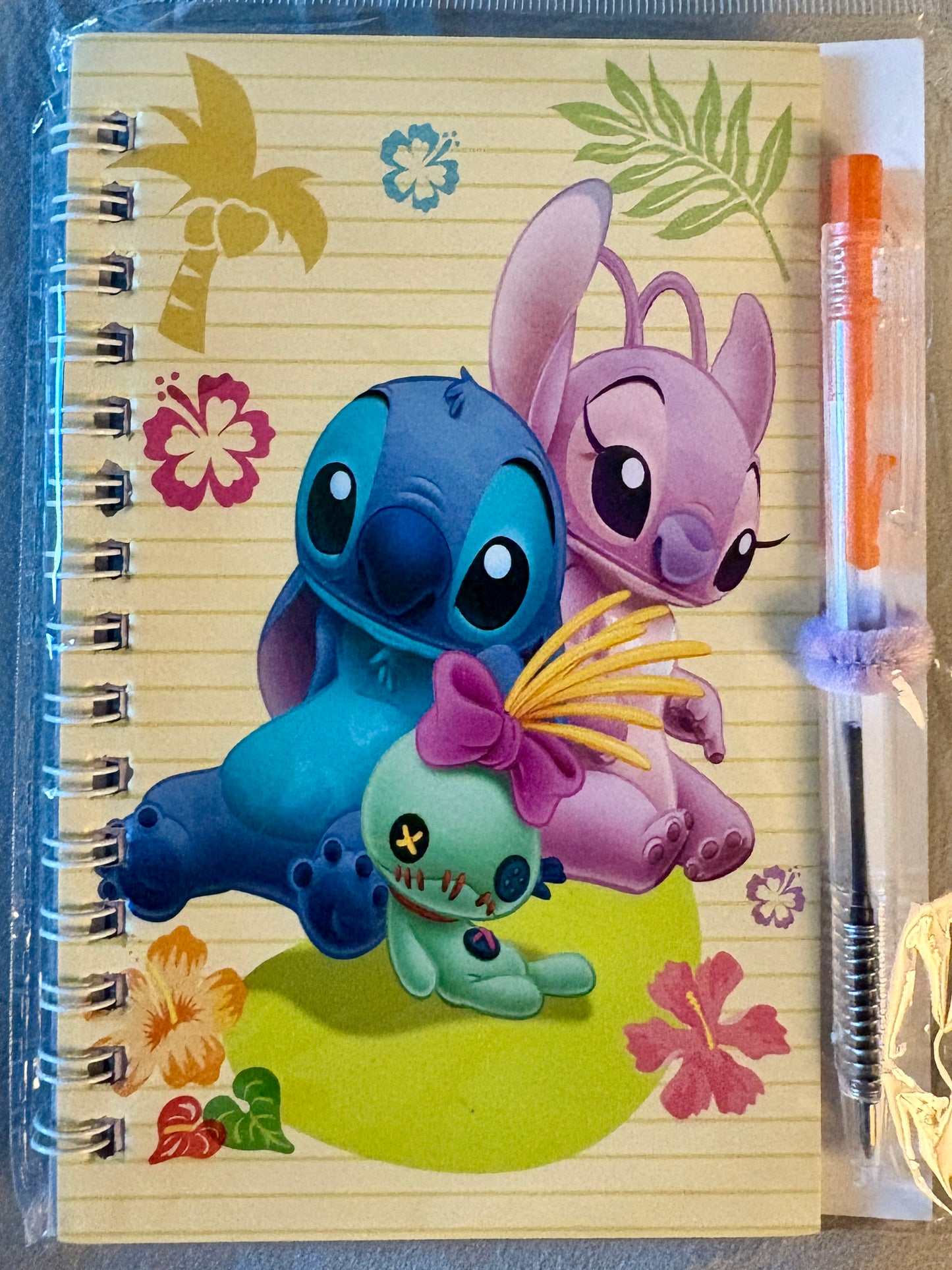 Disney’s Stitch Themed Notebook with Pen