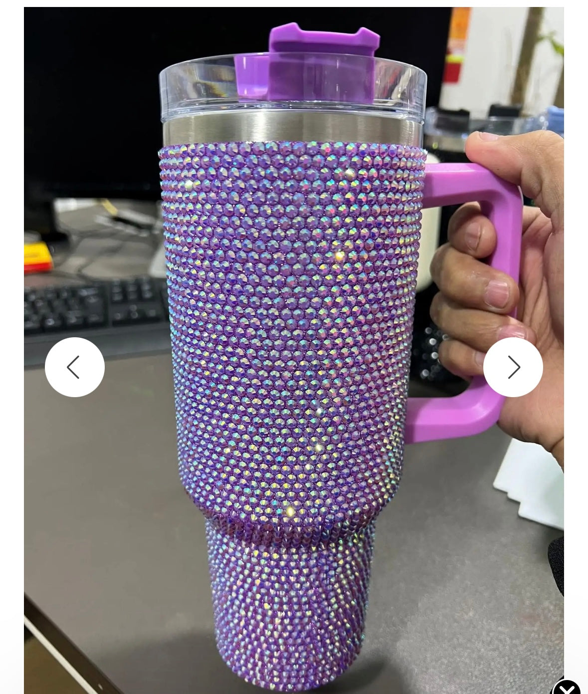 Rhinestone 40oz Tumbler