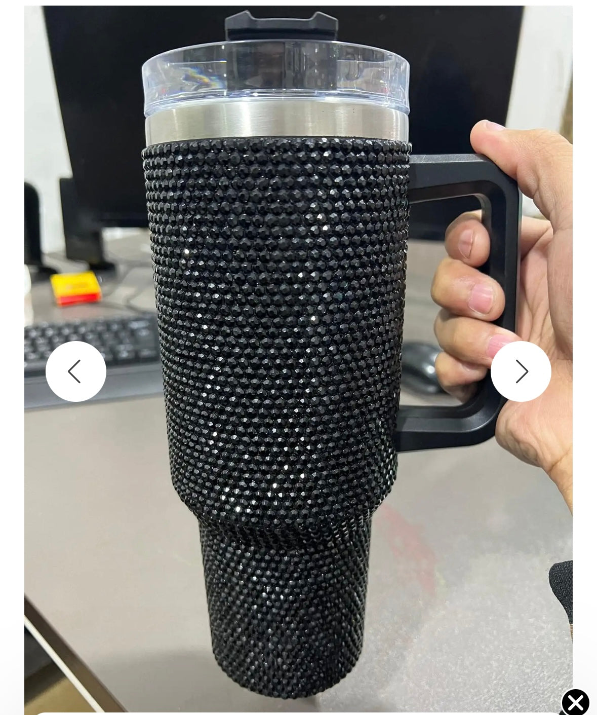 Rhinestone 40oz Tumbler